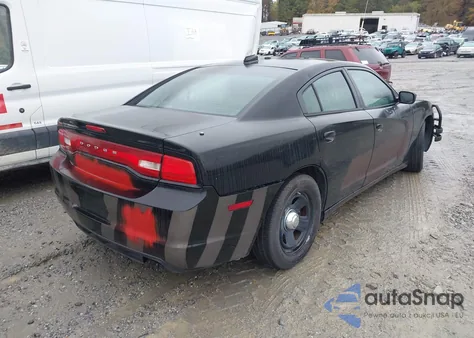 2014 Dodge Charger Police z USA, uszkodzony, nr VIN 2C3CDXAT9EH186163